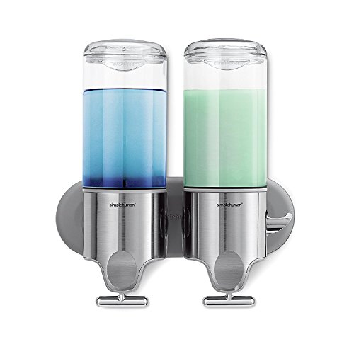 Simplehuman Shampoo- und Seifenspender zur Wandmontage
