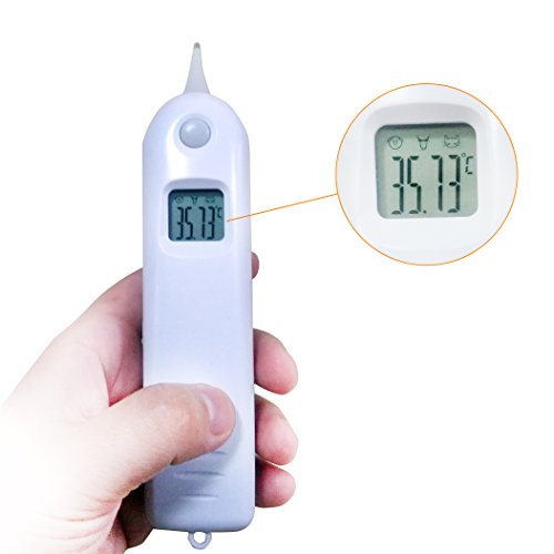 Digital-Pet-Thermometer-Measurement-Pet-Oral-Anus-Temperature-in-8-Seconds-Can-be-used-for-dogs-cats-birds-and-Cow-CF-Switch