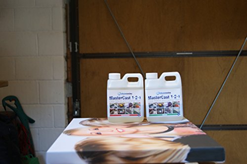 MasterCast 1-2-1 Klares Epoxid-Harz, 285 ml, Tester-Set, UV-stabilisiert, mit Härtungsmittel und gratis Misch-Werkzeug - 3