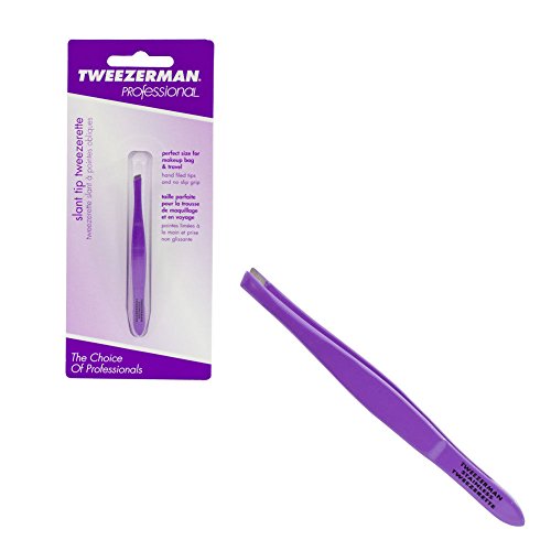 TweezermanTM Mini Slant Tweezerettes (Deep Lilac)