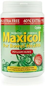 Maxicol Granules Psyllium Husk, Fos &amp; Probiotics - 375g