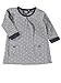NAME IT Baby Girls Nitnora Nb So Swe Dress Ger 515 Polka Dot Crew Neck Long Sleeve Dress, Multicoloured (grey Melange), 6-9 Months (Manufacturer size: 74)