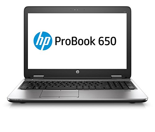 HP ProBook 650 G2  15 6 inch  Notebook PC Core i5  6200U  2 3GHz 4GB 500GB DVD   RW WLAN BT Webcam Windows 10 Pro 64-bit  HD Graphics 520 