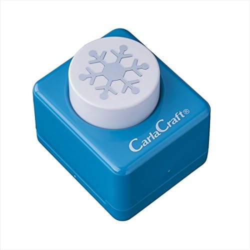 Carla Craft Sweet Snowflake (2.5cm cut out shape) Card Paper Craft Punch, Scrapbooking / Christmas Collection Designed In Japan