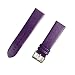 Produktbild Busirde 22mm Verstellbare PU-Leder-Uhrenarmband-Band für Samsung Gear S3 Frontier/Classic lila 22mm