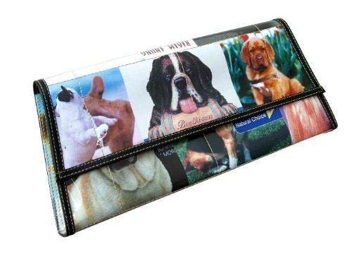 Preisvergleich Produktbild UPCYCLE Unbranded Damen Clutch aus recyceltem Material, mittelgroß, Mehrfarbig