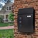 Price comparison product image Post Boxes Wall Mounted Lockable Black Post Box Mail Boxes (Anthracite - Grey)