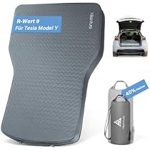 Materasso Da Campeggio Per Tesla Model Y - Autogonfiabile, 8 Cm Spesso, Isolante Per 4 Stagioni - Foto 7