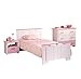 Produktbild Parisot Jugendzimmer Kinderzimmer-Set 3-TLG. Biotiful 3" Rosa-Weiß