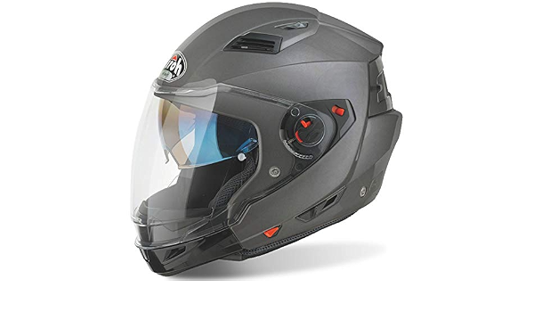 Airoh Executive R Casco Moto Modulare Colore Opaco Antracite S : Amazon.it:  Auto e Moto