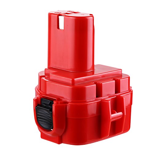 Odec Werkzeugakku 12V 3000mAh, Ni-MH Akku für Makita 1220 1222 1233 1234 1235 192598-2 192681-5 193981-6 638347-8 638347-8-2