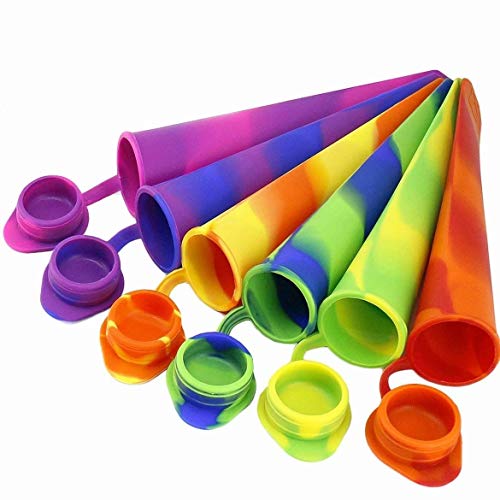 Joyoldelf Juego de 6 moldes de silicona para cocina Ice Mold Ice Mold Maker Moulds - 100% silicona de calidad alimentaria sin BPA