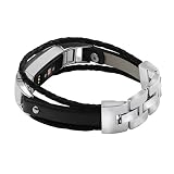 YuStar – Ersatzarmband für Fitbit Alta/Alta HR Fitness Tracker, geflochten, Seiloptik, Lederarmband