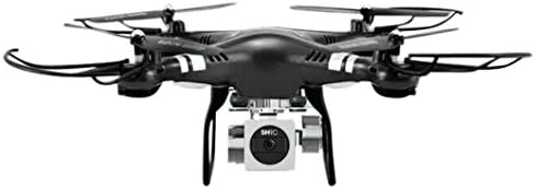 Hahuha RC Quadcopter 1080P Wide Angle Lens 270 Degree Rotating HD Camera Drone FPV , Adult Christmas Gift (Black)