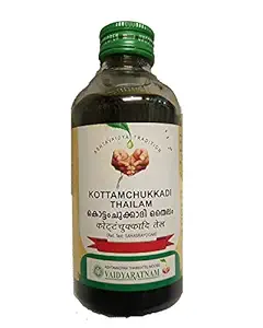 Vaidyaratnam Kottamchukkadi Thailam 200 ml (Pack of 2) VKOTTAILM200ML_ALIDA