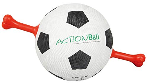 Karlie - 45890 - Ballon avec poignées en caoutchouc - 19 cm