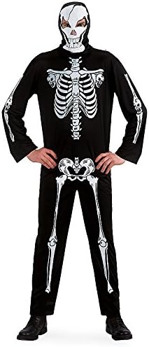 Carnival Toys 82025 Skeleton Adult Costume Onesie Size M