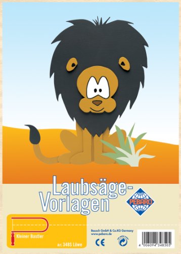 Preisvergleich Produktbild Pebaro 348S - Laubsägevorlage mit Motiv Löwe