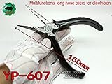 Japan Rhino Marke yp-607 Multi Werkzeug 150 mm lange Nase Zange Super Hard Tip gezahnt für Angeln Crimpzange Schneiden Reparatur Armbanduhr