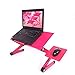 Produktbild Laptop Schreibtisch Schlafsaal Folding Lounge Table Aluminium Tische Simple Bed Computer Desks (pink)