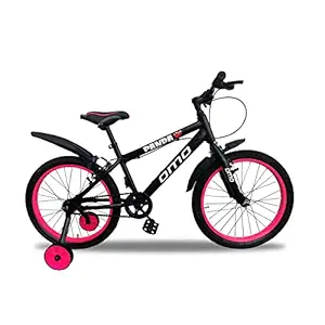 Omobikes Panda 20T, Kids Cycle, Freestyle, Frame Size 12 inch, Steel Frame, for 6-8 Years (95% Assembled)