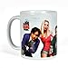 Produktbild Big Bang Theory Bazinga Cast Tasse mit Penny Sheldon Howard Leonard Raj für Fans
