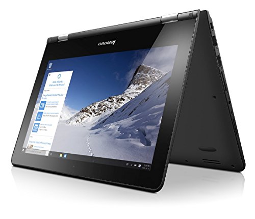Lenovo Yoga 300 11 6 inch Convertible Touchscreen Notebook  Intel Celeron N2940  2 GB RAM  32 GB eMMC  WLAN  Bluetooth  Camera  Integrated Graphics  W