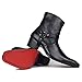 Produktbild Stiefel für Männer High Heels Herren Kleid Schuhe Reißverschluss Stiefel OZ-JY002