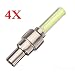 Produktbild mark8shop 4 x Car Bike Rad Reifen Flash-LED Ventilkappen Licht Gelb
