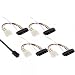 Produktbild InLine 27632A Mini SAS HD Kabel SFF-8643 auf 4x SFF-8482 (29 polig) mit Strom 0,5m