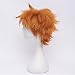 Orange Unisex Haikyuu Karasuno High School Volleyball Club Hinata Shouyou Wigs