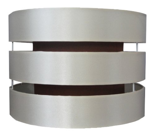 Lights Linen 2 Lampada a Sospensione, Lampada a Sospensione 30.48 cm, Colore: Panna/Cioccolato Marrone