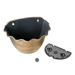 TRAY Hanging Pots, Wall Planters/Hanging Vases Mounted Succulent Air Plants Pots, Modern Indoor Decor for Home and Office- Set of 2 Pots(L-8,W-19-H-7 inch)