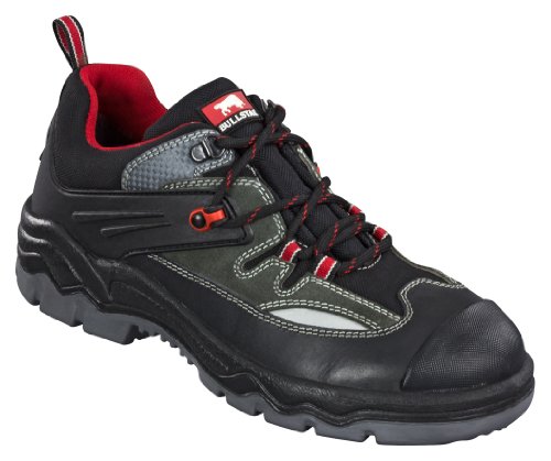 Preisvergleich Produktbild BULLSTAR Sicherheitsschuh RUNNER S3 2452 schwarz / rot, Gr. 47