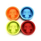 saihui Pop Halloween 3D Totenkopf Silikon Form Schokolade...