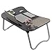 Produktbild KF Kleines Bett Tisch Laptop Schreibtisch Frühstück Tablett Faule Halter Faltbare Tragbare Multifunktions, 6 Farben, 60x40x28 cm (Farbe : SCHWARZ)