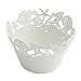 Produktbild Korrosion 60 weißen Strand themed Hochzeit Sea Shell Muscheln Cupcake Wrapper Baby Dusche Hochzeit Party Kuchen Liners Dekoration