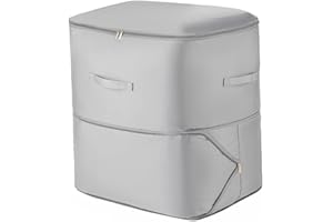 GAFUTOZM Casa Corner Sac de Compression Ultime - Spacemaster, Casacorner Sac de Compression Rangement pour Couette, Vêtements et Maison (Gris, XL)