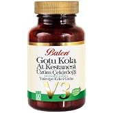 Balen Gotu Kola At Kestanesi &Uuml;z&uuml;m &Ccedil;ekirdeği Balen V3 60 Kaps&uuml;l x 355 Mg