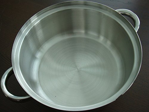 PROFI INDUKTION DAMPFENTSAFTER Ø22,5 ENTSAFTER 33 cm !! EDELSTAHL SAFTPRESSE DAMPFGARER KOCHTOPF 5SN - 7