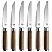 Produktbild T.G.Y Steakmesser Set6-teilig Tafel-Messer aus Edelstahl Menümesser Mono Tafelmesser Monobloc-Messer Edelstahl poliert