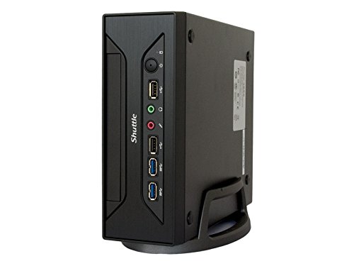 SHUTTLE Barebone XPC slim XH81 Sockel LGA 1150 Haswell 2XDDR3 3XSATA Intel H81 Heatpipe HDMI/DP schwarz - 4