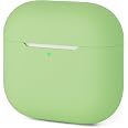 Coque En Silicone Mocarheri Pour AirPods 4 2024 - Housse Protectrice Souple Avec LED Visible - Noir