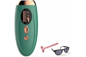 ANGLINK Haarentfernungsgerät für Damen und Herren – Dauerhafte Haarentfernung mit 990.000 Lichtimpulsen, Schmerzfrei, Saphir Technologie, Für Zuhause & Ganzkörper (Dunkelblau)