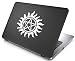 Produktbild Supernatural gestanztes Vinyl Aufkleber MacBook Laptop Aufkleber Weiß