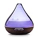 Produktbild YZCX Aroma Diffuser, 300ml Ultraschall Humidifier mit 7 Farben LED Luftbefeuchter Aromatherapie Öle Diffusor Tragbarer für Kinderzimmer Haus, Wohnzimmer, Büro, Yoga, Spa