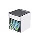 Produktbild AIRCOOLER Tragbar Luftkühler, Mini Persönlich Desktop Kühlung Ventilator Mit LED-leuchten, Super Leise Zirkulator Luftbefeuchter
