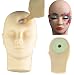 Training Mannequin Make Up Practice Flat Head Eye False Lashes Eyelash Extensions Lip Tatoo Practice Model Mannequin Manikin Head