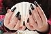 MAKARTT 360pcs/box Coffin False Tips Ultra Thin Clear Full Cover Acrylic False Nails 12 Sizes - for Nail Salons and DIY Nail Art at home
