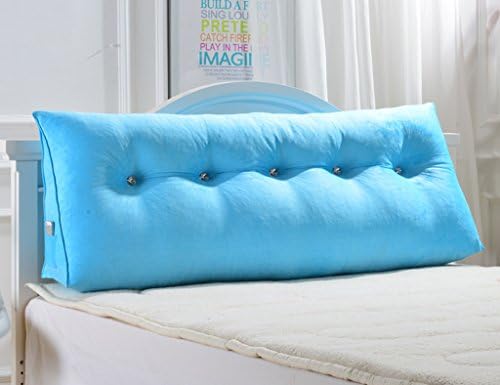 SUBBYE Lumbar Pillows Cushions Simple Bedside Support Cushion Soft Bag Pillow Detachable Triangle Lumbar Pillow Size Optional ( Size : 120cm )
